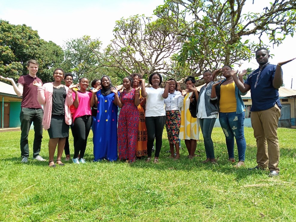 A team of EDI interviewers in Bukoba, Tanzania, who worked on a training for a project aimed at improving the perception of secondary education for girls.